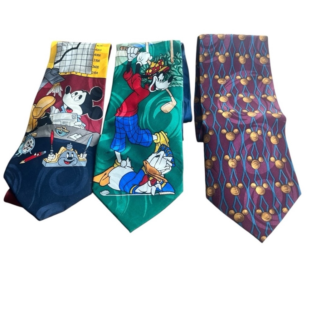 DISNEY Bundle 3 Men’s Tie - Picture 1 of 8